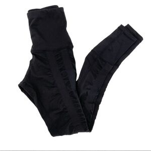 Black High-Waisted Athletic Resistance Leggings - Sweetflex